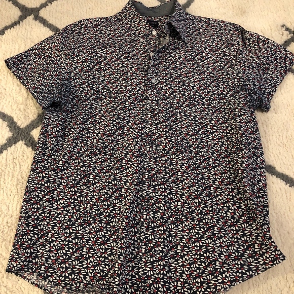 J. Crew Factory Other - J. Crew Slim-fit short-sleeve printed shirt